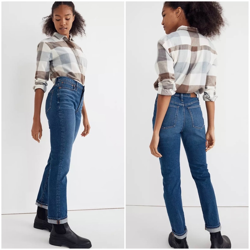 Madewell The Slim Boyjean Relaxed Twyford Wash Jeans Sz 27